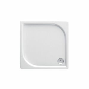 A-Interiéry Akrylátová sprchová vanička nízká čtverec Curych 041B (90x90x5,5 cm) curych041b