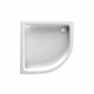 A-Interiéry Akrylátová sprchová vanička hluboká čtvrtkruh Seattle 032B (80x80x26 | R 55 cm) seattle032b