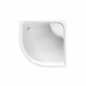 A-Interiéry Akrylátová sprchová vanička hluboká čtvrtkruh Denver 041B (90x90x41 | R 55 cm) denver041b