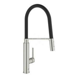 GROHE Feel Dřezová baterie s flexibilním ramenem, supersteel 31489DC0