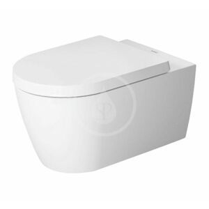 DURAVIT ME by Starck Závěsné WC, Rimless, s WonderGliss, bílá/matná bílá 25290926001