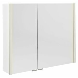 SAPHO ALIX galerka s LED osvětlením 86x70x17,5cm, bílá AX186-0030