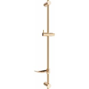MEXEN DF Posuvný držák sprchy s mýdlenkou, 80 cm, růžové zlato 79382-60