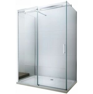 MEXEN/S OMEGA sprchový kout 3-stěnný 110x100 cm, transparent, chrom 825-110-100-01-00-3S