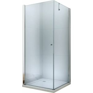 MEXEN/S PRETORIA sprchový kout 75x70 cm, transparent, chrom 852-075-070-01-00