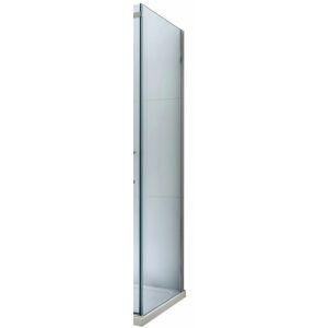 MEXEN OMEGA stěna 80x190 cm 8 mm chrom, transparent 820-080-000-01-00