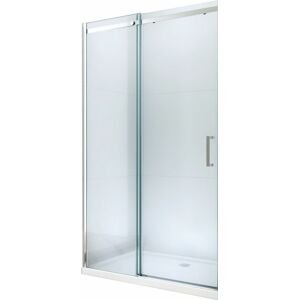 MEXEN Omega posuvné sprchové dveře 100 cm, transparent, chrom se sadou pro niku 825-100-000-01-00