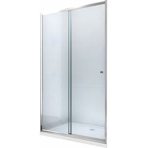 MEXEN Apia posuvné sprchové dveře 145 cm, transparent, chrom 845-145-000-01-00