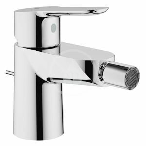 GROHE Start Edge Bidetová baterie s výpustí, chrom 23345000