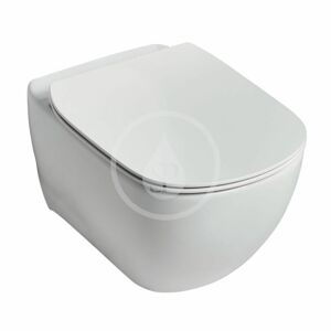 IDEAL STANDARD Tesi Závěsné WC se sedátkem SoftClose, AquaBlade, matná bílá T3546V1