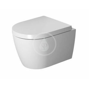 DURAVIT ME by Starck Závěsné WC Compact, Rimless, bílá/matná bílá 2530092600