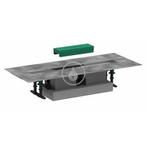 HANSGROHE uBox universal Set pro standardní instalaci lineárního sprchového žlabu 600 mm, nerez 56022180