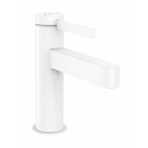 HANSGROHE Finoris Umyvadlová baterie 100, výpustí Push-Open, EcoSmart, matná bílá 76010700