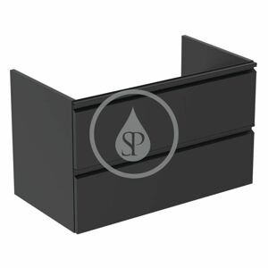 IDEAL STANDARD Tesi Umyvadlová skříňka, 800x440x490 mm, černá T0051ZT