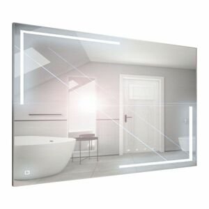 A-Interiéry Zrcadlo závěsné s pískovaným motivem a LED osvětlením Nika LED 3/120 nika led 3-120