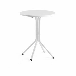 Stůl Various, ?700 mm, výška 900 mm, bílá, bílá