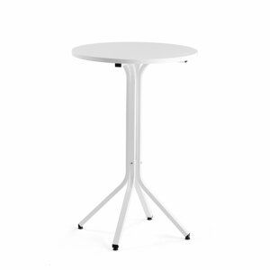 Stůl Various, ?700 mm, výška 1050 mm, bílá, bílá