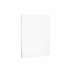 Bílá magnetická tabule AIR, bez rámu, 990x1190 mm