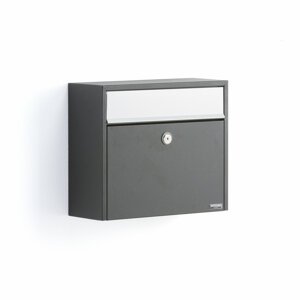 Poštovní schránka, 330x390x150 mm, černá