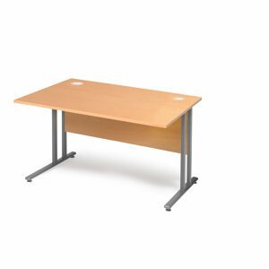 Kancelářský stůl Flexus 120 x 80 cm, světle hnědá