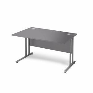 Kancelářský stůl Flexus 120 x 80 cm, šedá