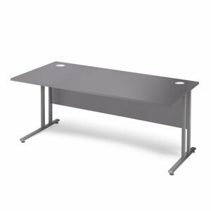 Kancelářský stůl Flexus 160 x 80 cm, šedá
