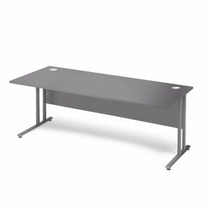 Kancelářský stůl Flexus 180 x 80 cm, šedá