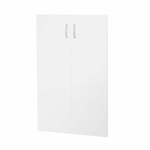 Dveře ke skříním Flexus 121 cm, bílá