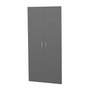 Dveře ke skříním Flexus 161 cm, šedá