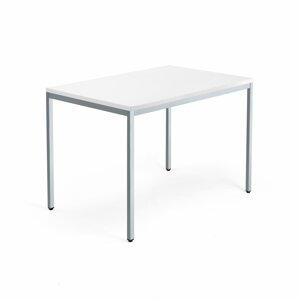 Psací stůl Modulus 4 nohy 120 x 80 cm, bílá