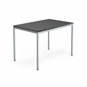 Psací stůl Modulus 4 nohy 120 x 80 cm, černá