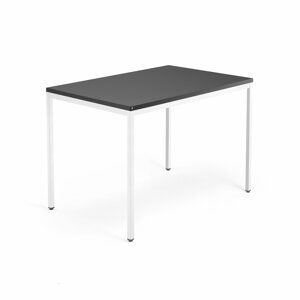 Psací stůl Modulus 4 nohy 120 x 80 cm, černá