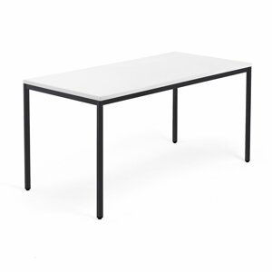 Psací stůl Modulus 4 nohy 160 x 80 cm, bílá