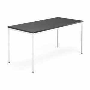 Psací stůl Modulus 4 nohy 160 x 80 cm, černá