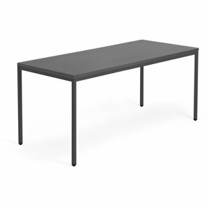 Psací stůl Modulus 4 nohy 180 x 80 cm, černá