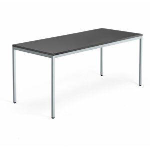 Psací stůl Modulus 4 nohy 180 x 80 cm, černá