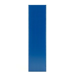Uzavřený rám k regálu Mix, 2100x600 mm, modrý, 1 ks