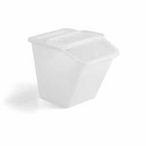 Úložný box, 435x560x395 mm, 55 l, bílý