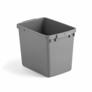 Plastový box, 310x395x270mm, 25 l, šedý