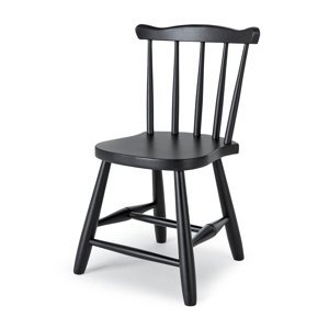 Dětská židle BASIC, výška 330 mm, černá
