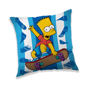 Jerry Fabrics s. r. o. Polštářek licenční 40x40 - Bart Skater