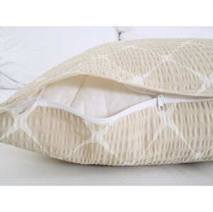 Potah na polštář z bavlny 70x90 - Adria Beige