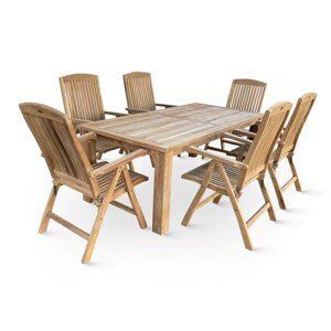 Nábytek Texim Zahradní nábytek America teak set 1+6