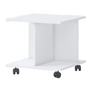 Malý pojízdný stolek sloane - bílá