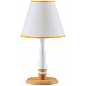 Stolní lampa orange - bílá/oranžová