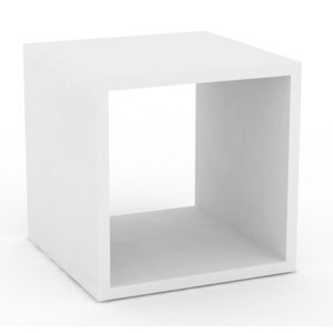 Multifunkční stolek rea block - bílá