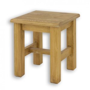 Dřevěná stolička/stolek sil 21 - k09 přírodní borovice