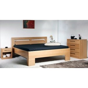 Masivní postel s úložným prostorem varezza 3 - 160/180 x 200cm - 160 x
