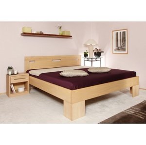 Masivní postel s úložným prostorem varezza 6a(v.50cm) - 160/180 x
