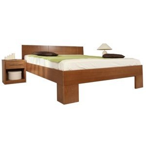 Masivní postel s úložným prostorem varezza 6b (v.50cm) - 160/180 x